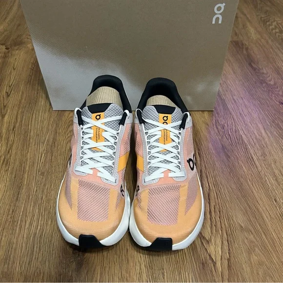ON CLOUDSURFER Next Tangerine Ivory running lace up shoes sneakers women’s 7 new Athletic Shoes